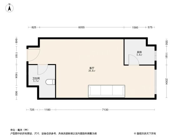 惠友旺角户型图