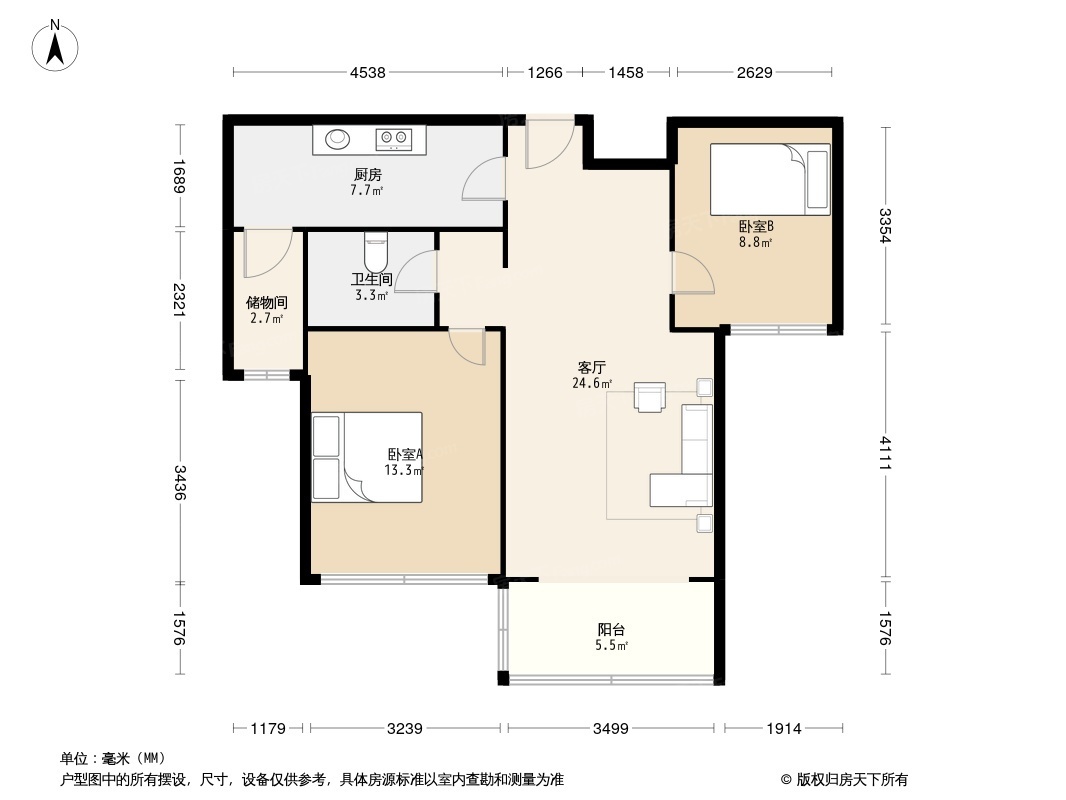 户型图0/2