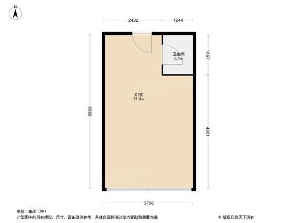 百旺花园户型图
