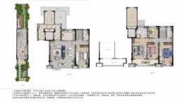 碧桂园·翘楚棠4室3厅1厨3卫建面180.00㎡