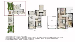 碧桂园·翘楚棠4室3厅1厨3卫建面160.00㎡