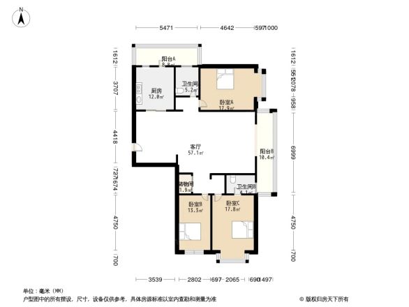 金地家园户型图