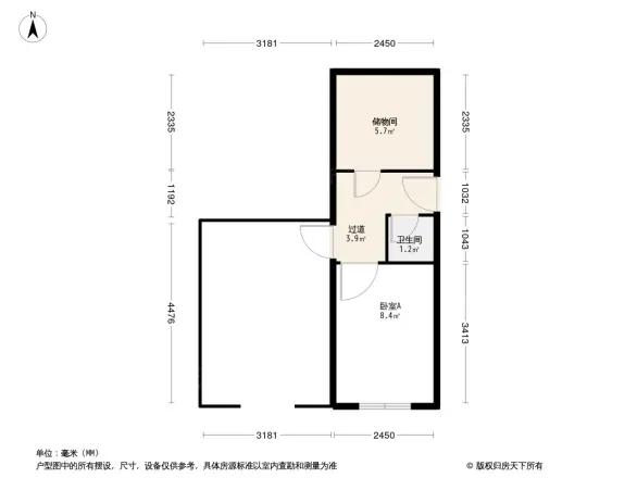 土门墩粮库家属院户型图