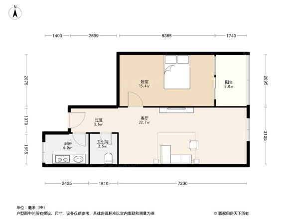长青小区户型图