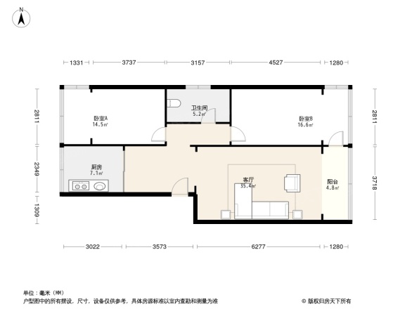 温馨家园户型图