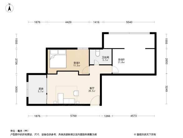 长青小区户型图