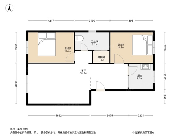 温馨家园户型图
