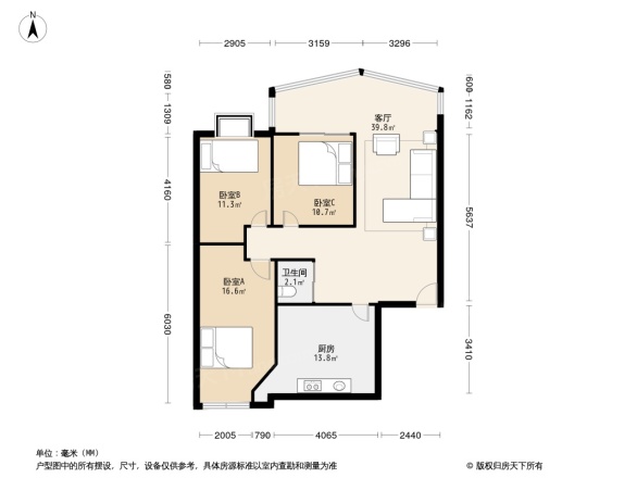 合水嘉园户型图