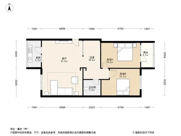 宝龙苑小区户型图
