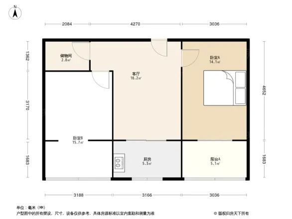 土门墩粮库家属院户型图