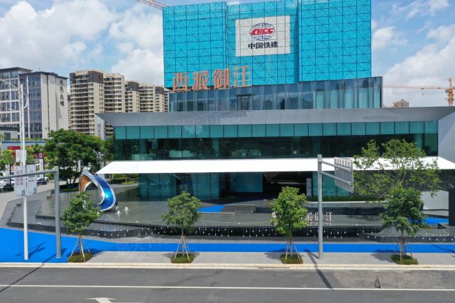 中国铁建西派御江实景图