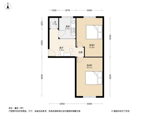 兰州佛慈制药厂家属院户型图