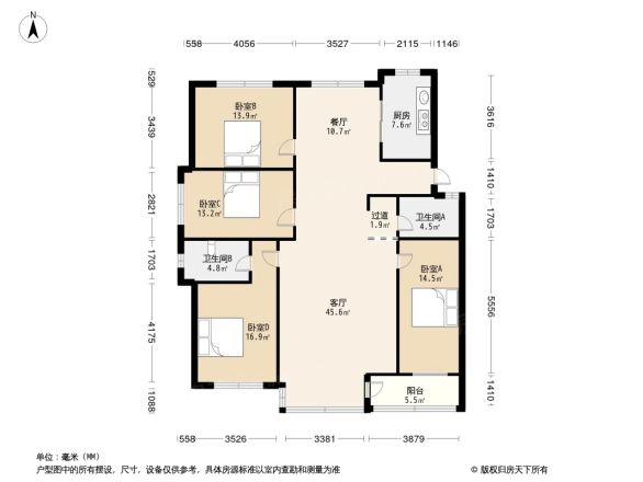 颐福苑户型图
