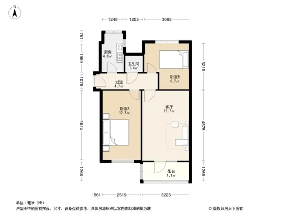 兰州佛慈制药厂家属院户型图