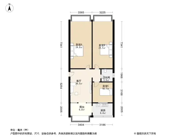 西北新村户型图