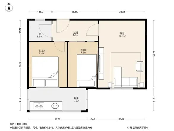 二热小区户型图