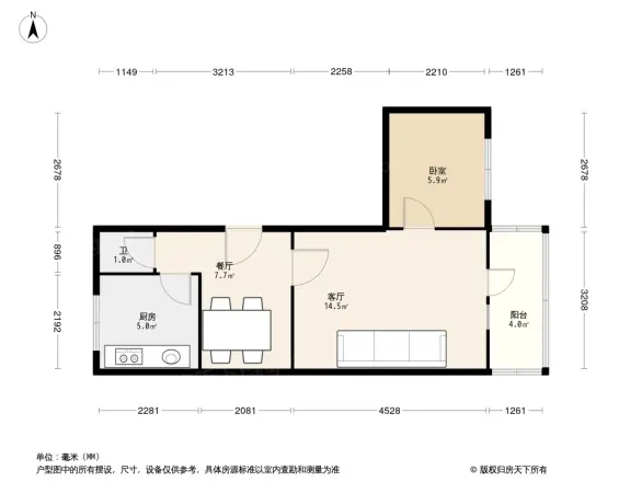 安恬小区户型图