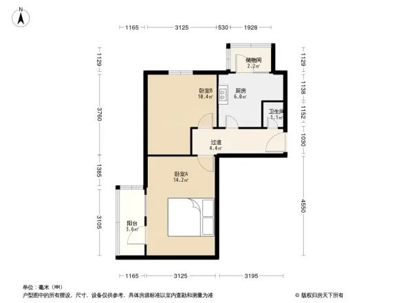 土门墩粮库家属院户型图