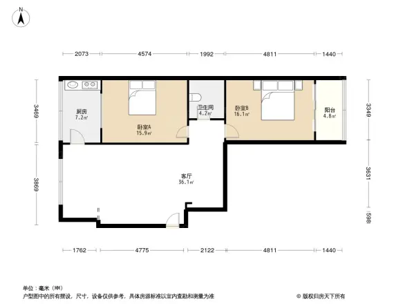 宝龙苑小区户型图
