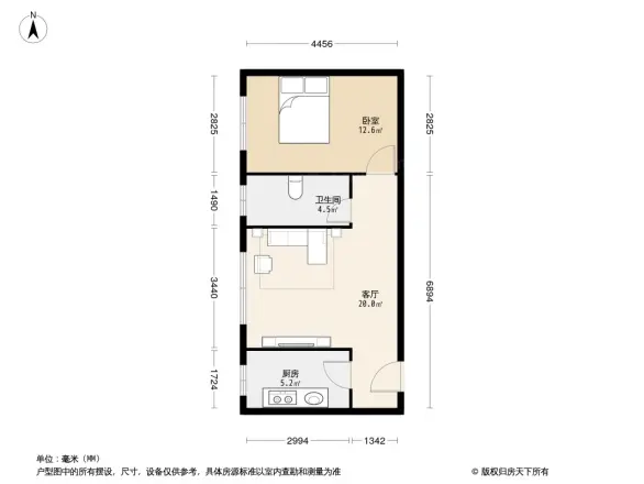 土门墩粮库家属院户型图