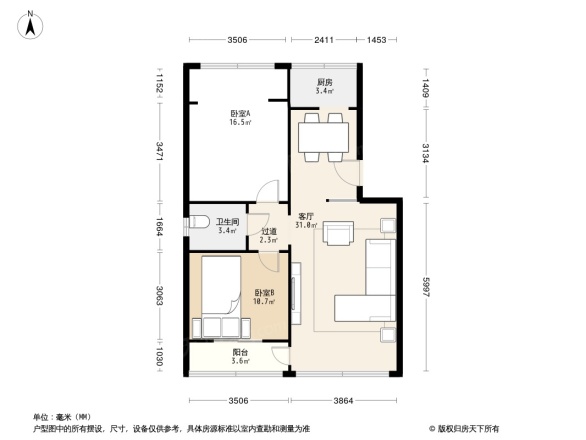 二热小区户型图