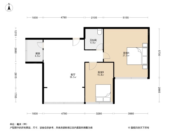 福临小区户型图