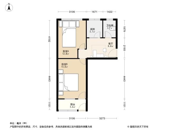 花园新村户型图