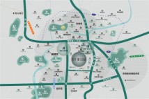 青秀·麓谷山语交通规划图