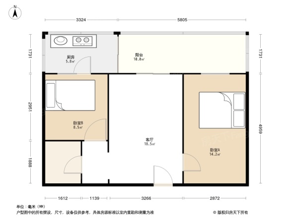 福临小区户型图