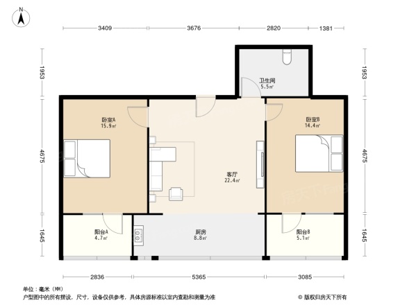 附安小区户型图