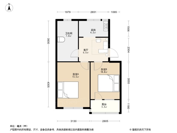 绿城宝业玉园户型图