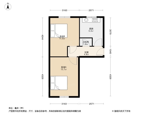 福临小区户型图