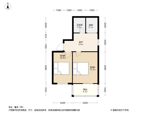 花园新村户型图