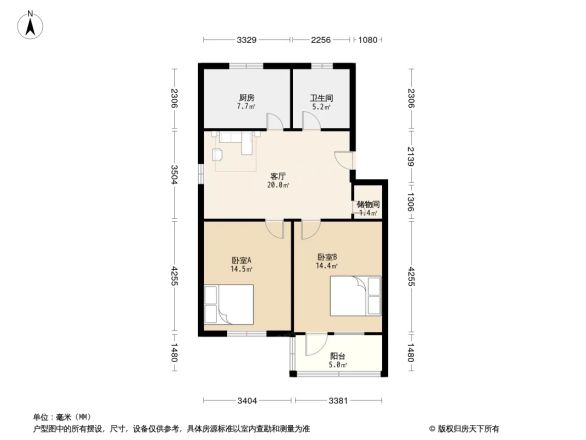 亚太新村户型图