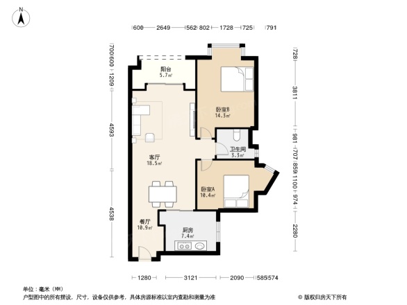 海逸豪庭户型图
