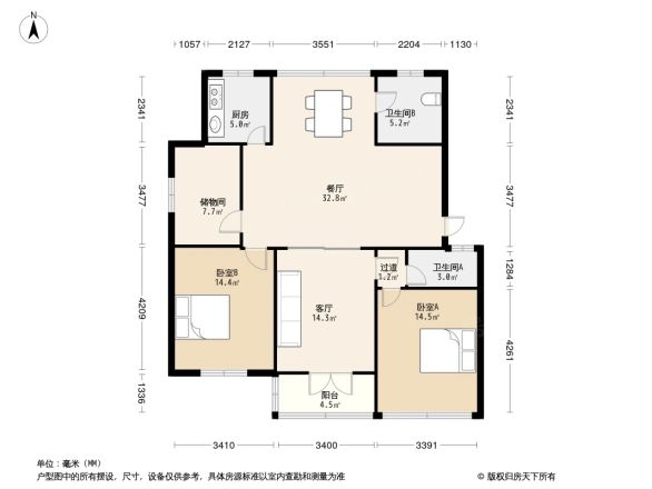 亚太新村户型图