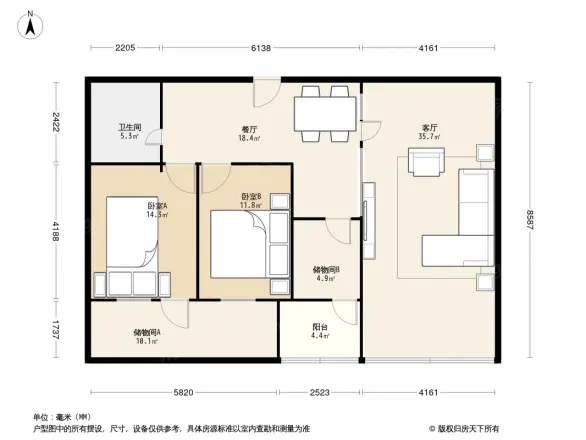 凤鑫大厦户型图