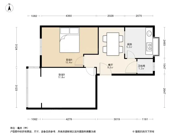 邮局家属院户型图