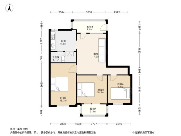 统建二巷户型图