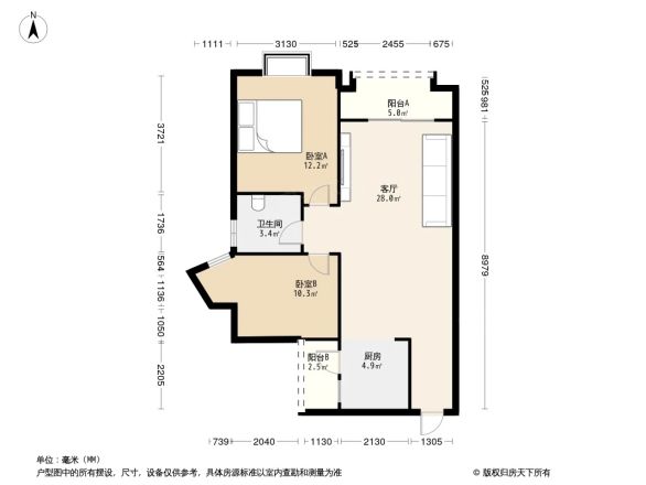 海逸豪庭户型图