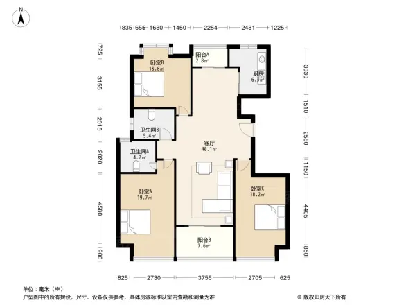 大明·翰泽苑户型图