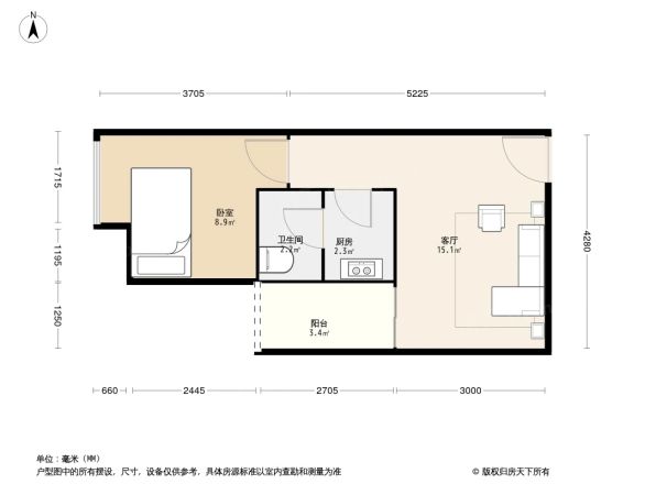 东方家园商住楼户型图