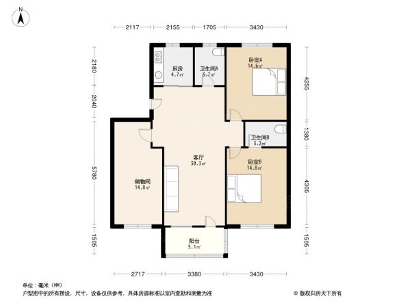 亚太新村户型图
