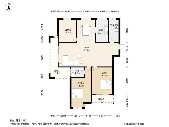 华齐小区户型图