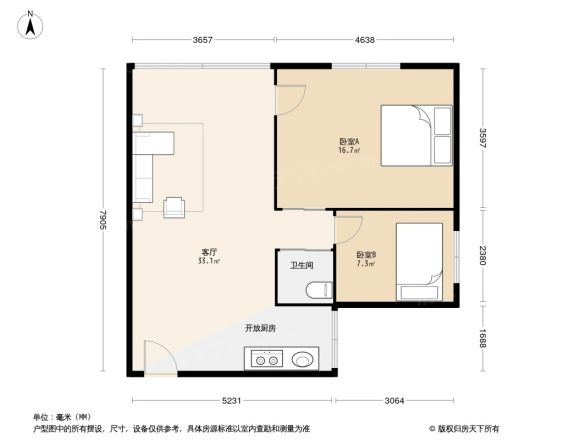 青竹花园二期户型图