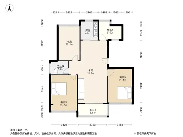 御亭山户型图