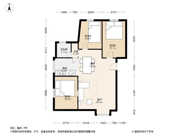 兆丰新村户型图