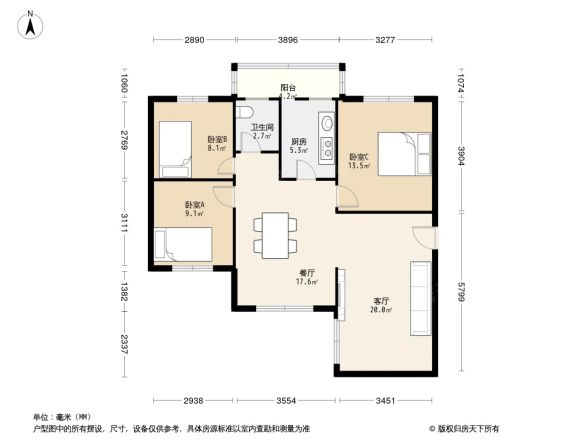 兆丰新村户型图