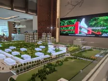 大学城轨道旁次新小区环境优美,随时看房。