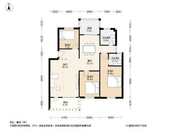 兆丰新村户型图